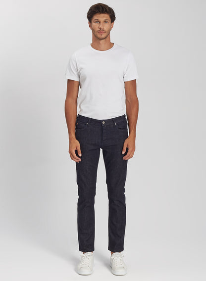 LEO - Straight Fit Denim Jeans Pant - Dark Blue