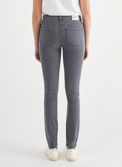 ANA - Skinny Fit Denim Jeans Pant - Gray Denim