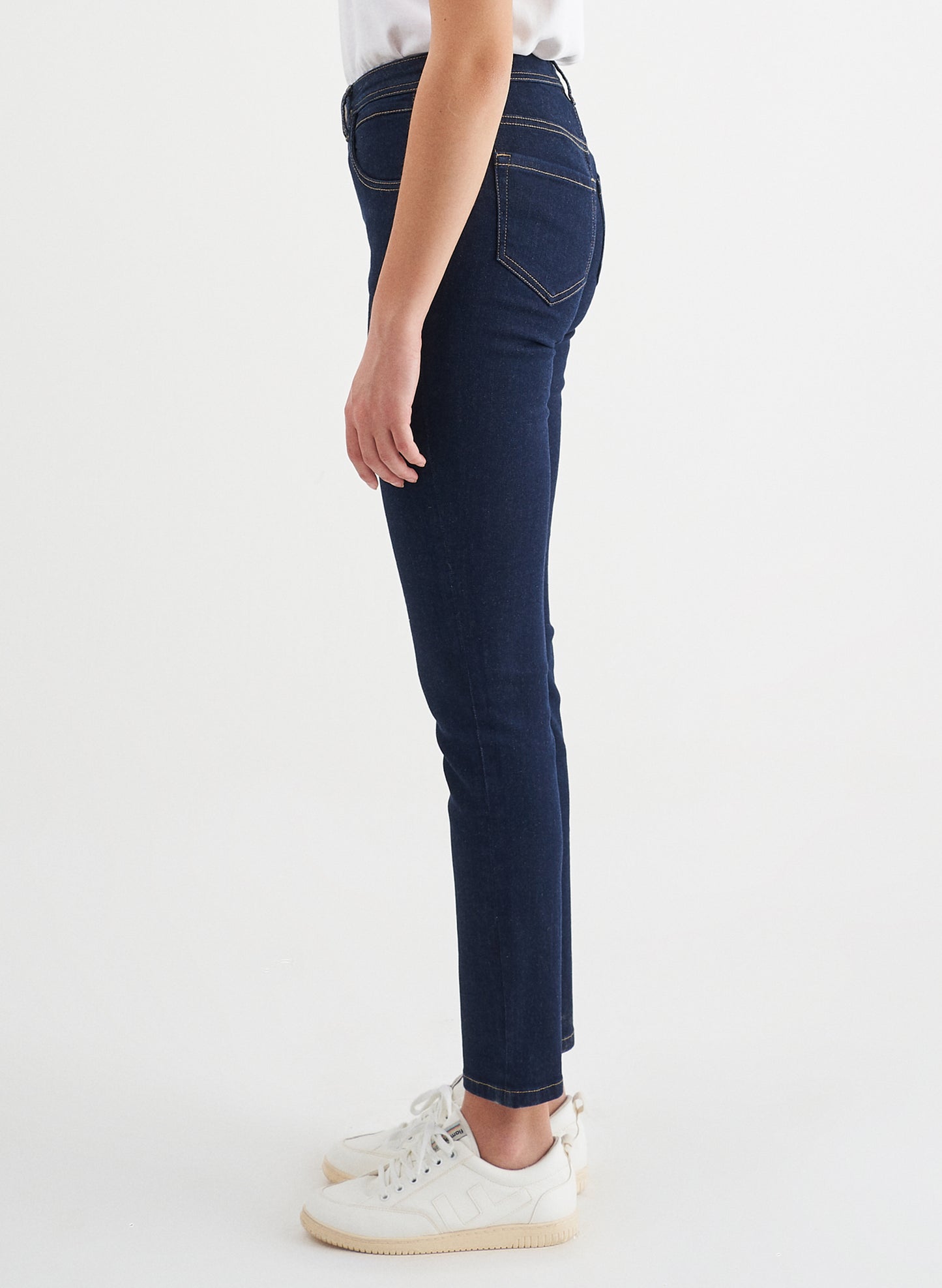 HANNA - Regular Fit Denim Jeans Pant - Dark Blue