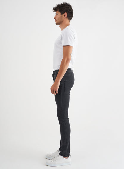 MINO - Slim Fit Denim Jeans Pant - Black Denim